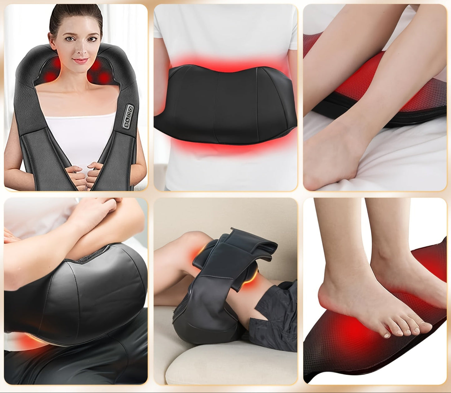 Back and Neck Massager with Heat