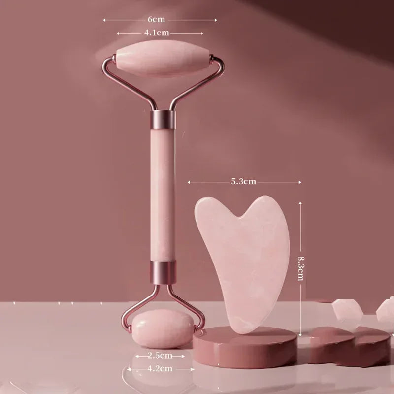 Pink Resin Gua Sha